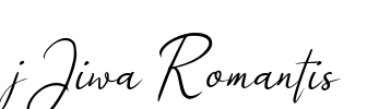 j Jiwa Romantis Font Image