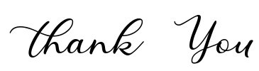 Thank You