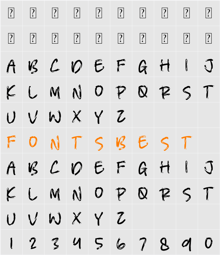 CYBERNETIC Character Map