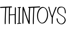 Thintoys Font Image