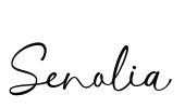 Senolia Font Image