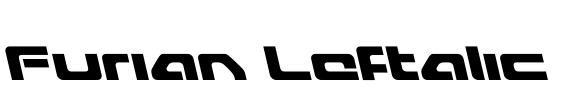 Furian Leftalic Font Image