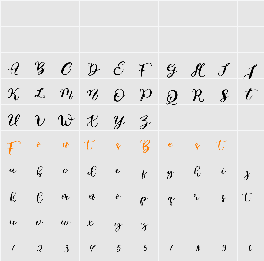 Whimsy Grace Demo Character Map