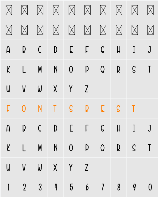 Beautiful Beaches Character Map