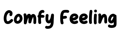 Comfy Feeling Font Image