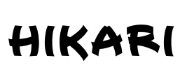 HIKARI Font Image