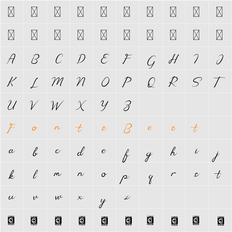 Amella Character Map