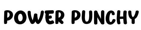 Power Punchy Font Image