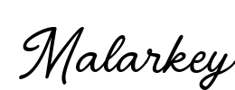 Malarkey Font Image