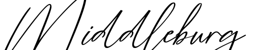 Middleburg Font Image