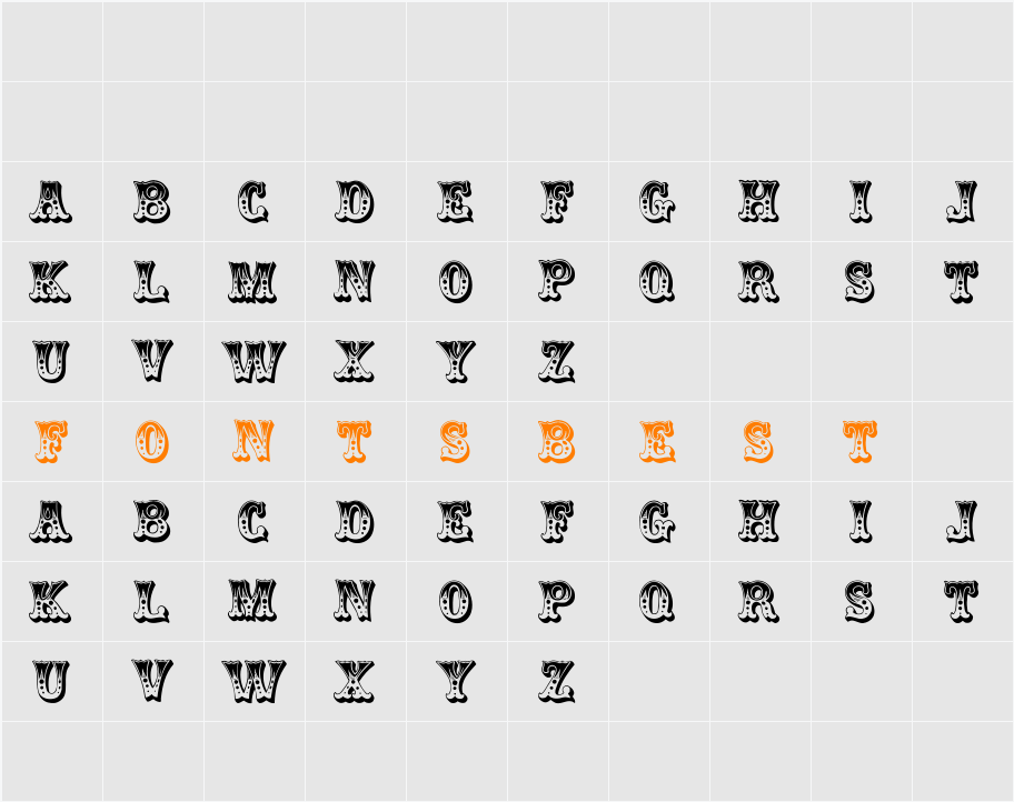 Circus Character Map