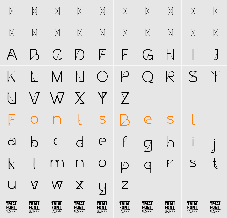 Exploring Possibility Demo Character Map