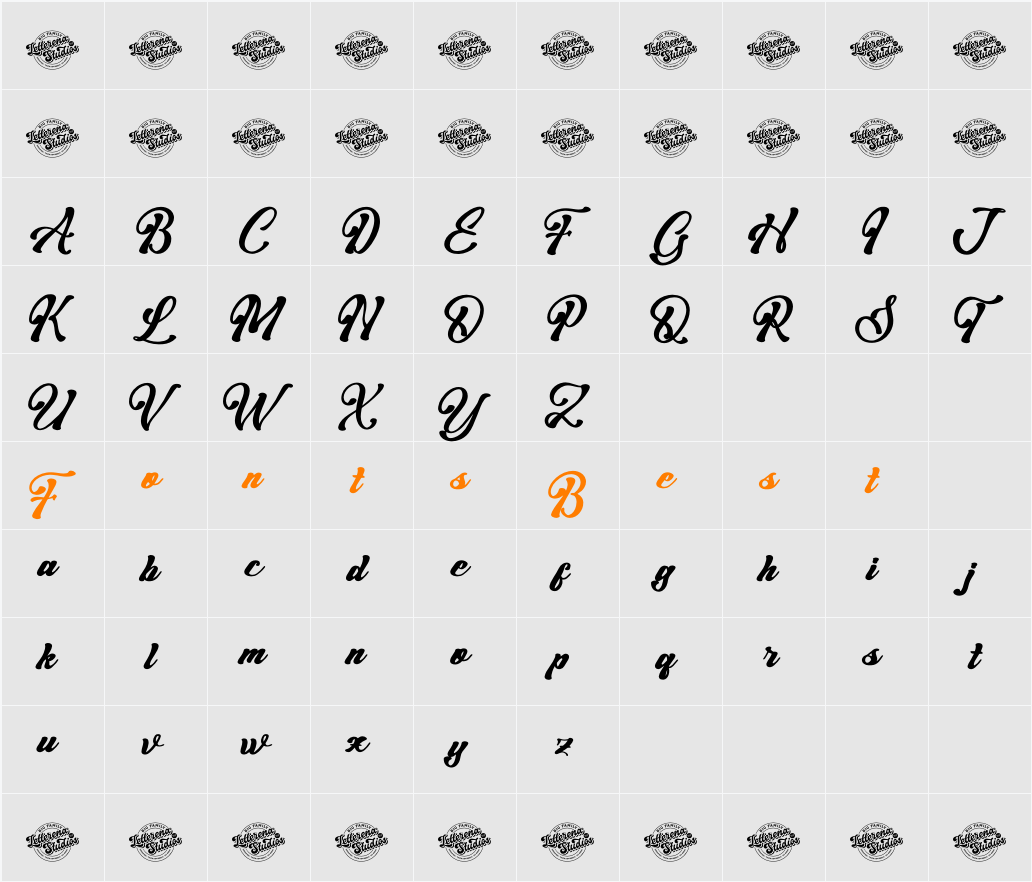 Wildtrip Nature DEMO VERSION Character Map
