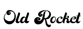 Old Rocket Font Image
