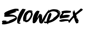 Slowdex Font Image