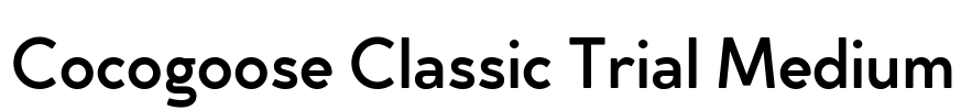 Cocogoose Classic Trial Medium