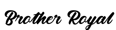 Brother Royal Font Image