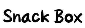 Snack Box Font Image
