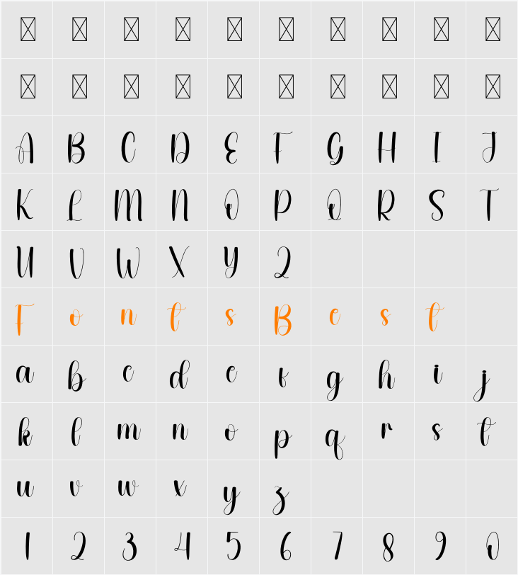Straighten Character Map