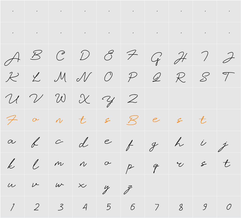 Allee Character Map