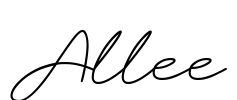 Allee Font Image