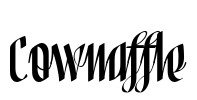 Cownaffle Font Image