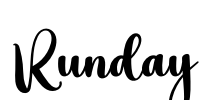 Runday Font Image