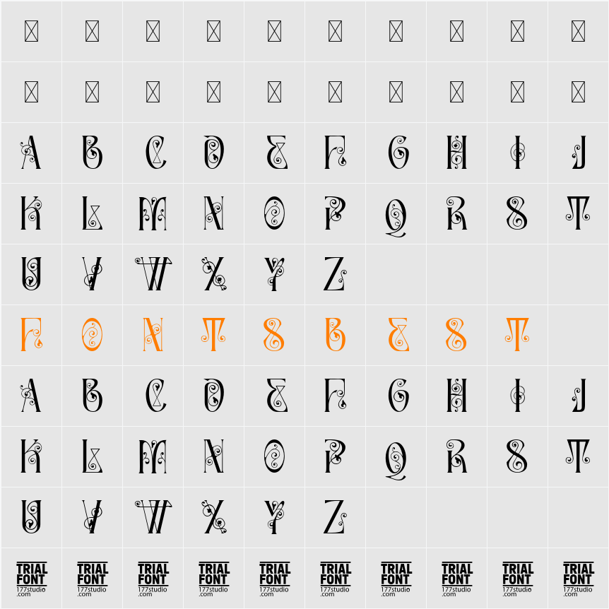 Article Master Demo Character Map