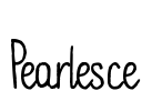 Pearlesce Font Image