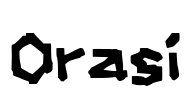 Orasi Font Image