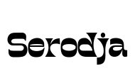 Serodja Font Image