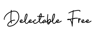 Delectable Free Font Image