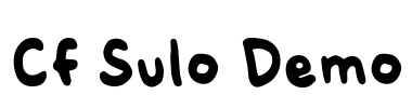 CF Sulo Demo