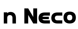 n Neco Font Image