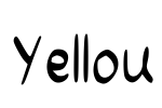 Yellou Font Image