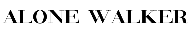 Alone Walker Font Image