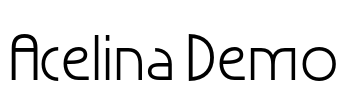 Acelina Demo Font Image