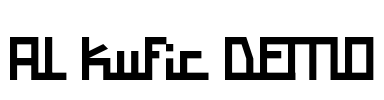 Al Kufic DEMO Font Image