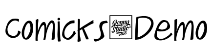 Comicks Demo Font Image