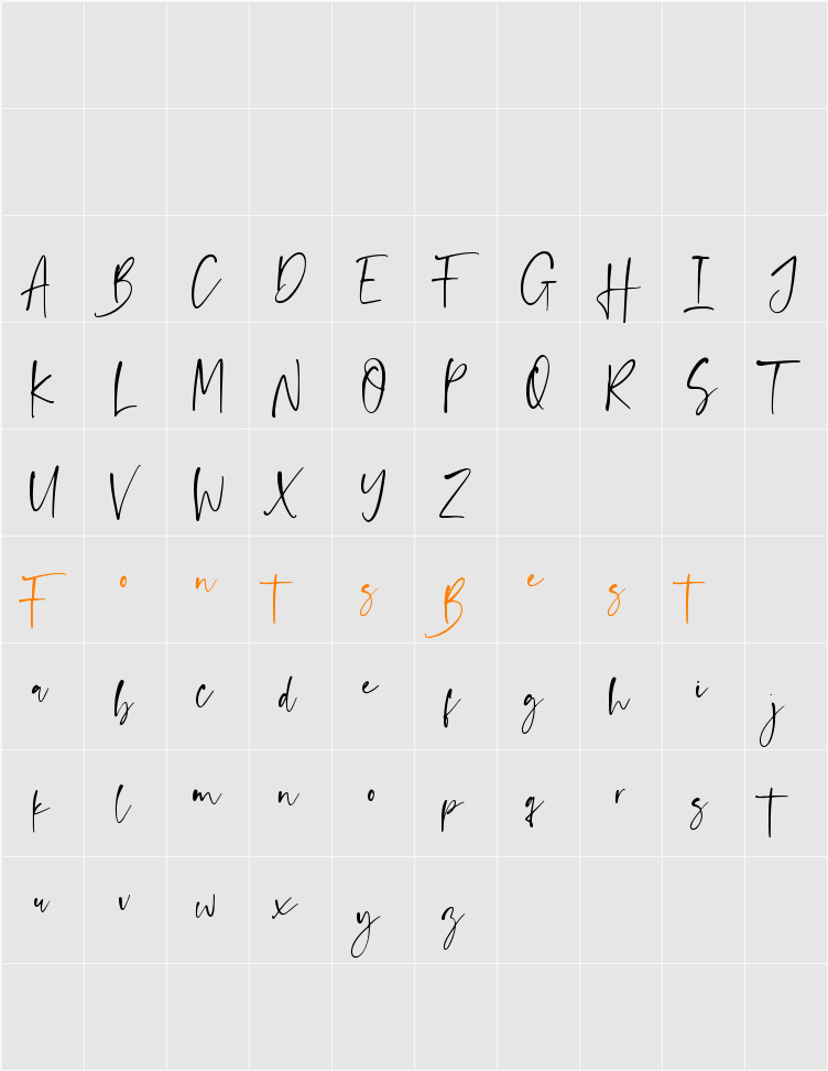 Anastacy Character Map