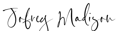 Jofrey Madison Font Image