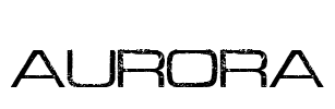 AURORA Font Image