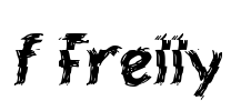 f Frelly Font Image