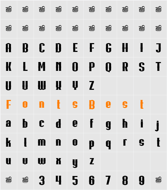 METUBtrial Character Map