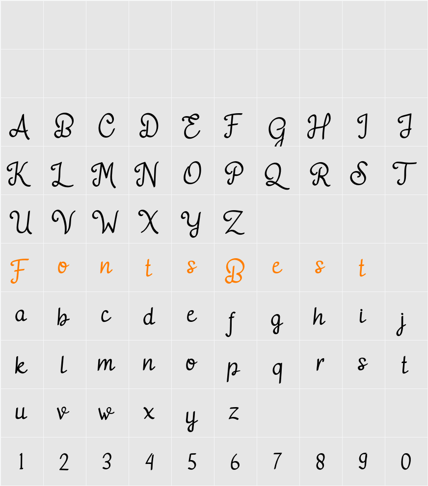 adelitha demo Character Map