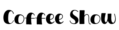 Coffee Show Font Image