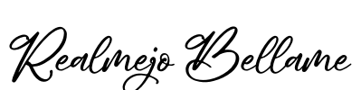 Realmejo Bellame Font Image