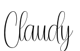 Claudy Font Image