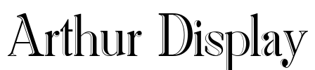Arthur Display Font Image
