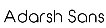 Adarsh Sans